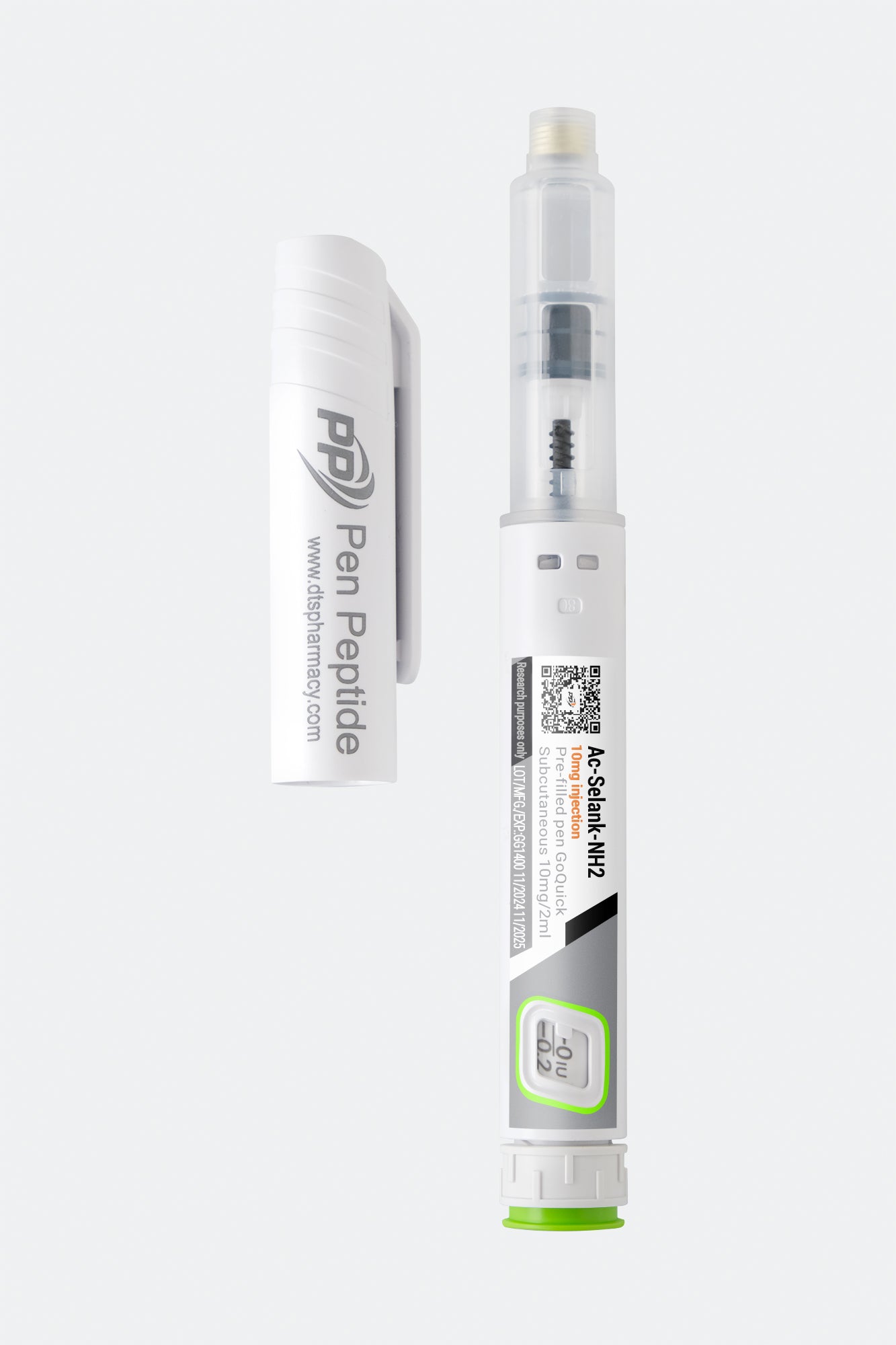 Peptyd AC-Selank-NH2 w penie
