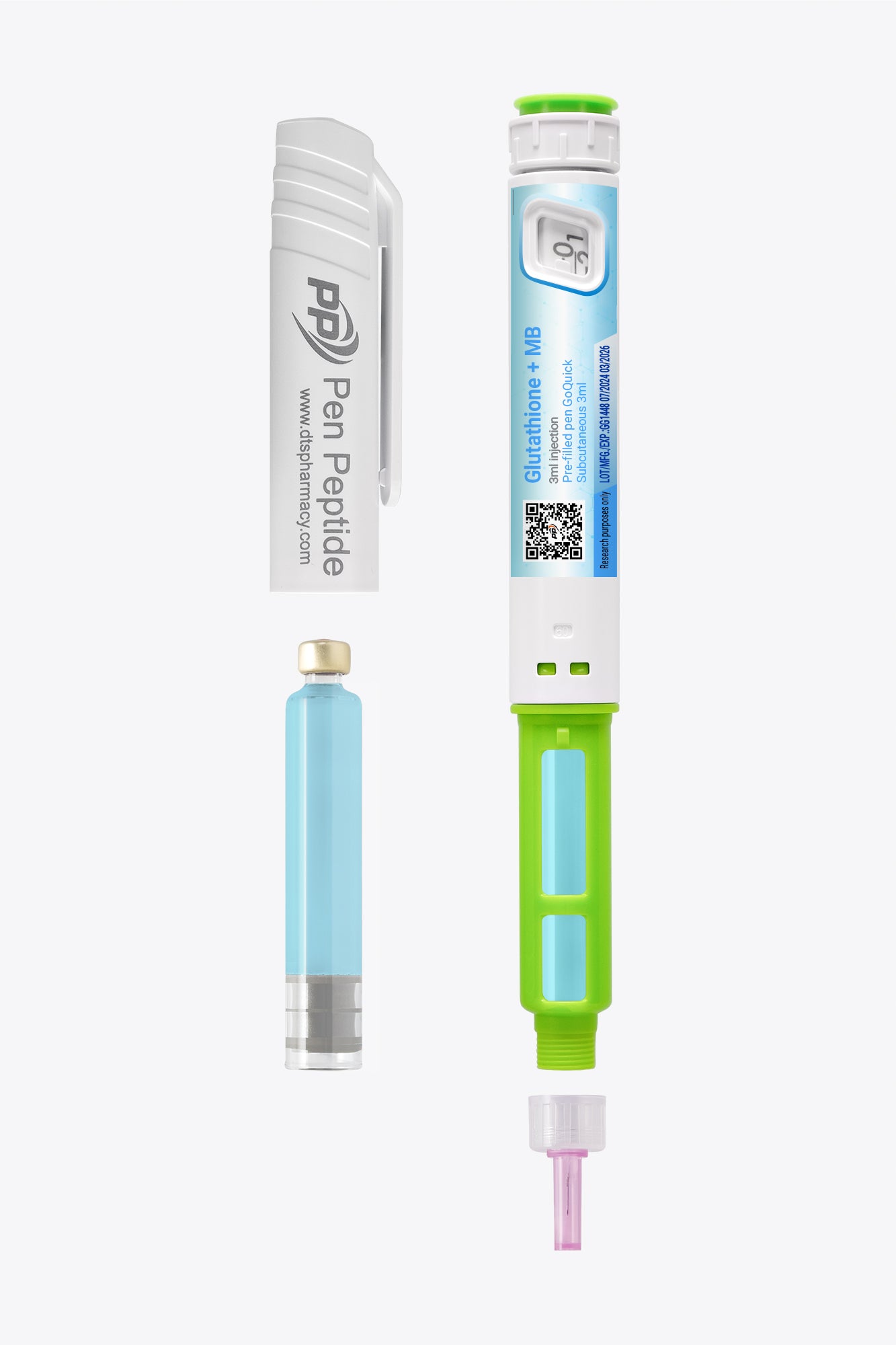 methylene blue and glutathione Glutathione + Methylene Blue