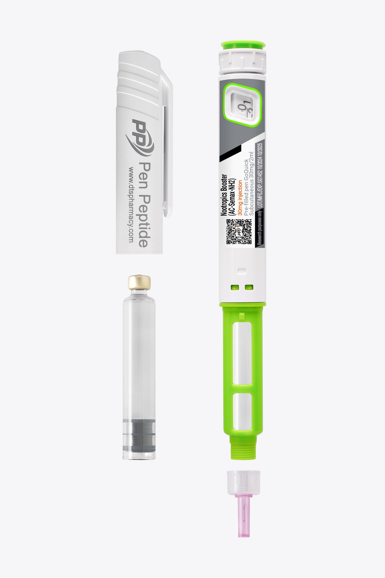 Peptyd Nootropics Booster (ac-semax-nh2) w penie