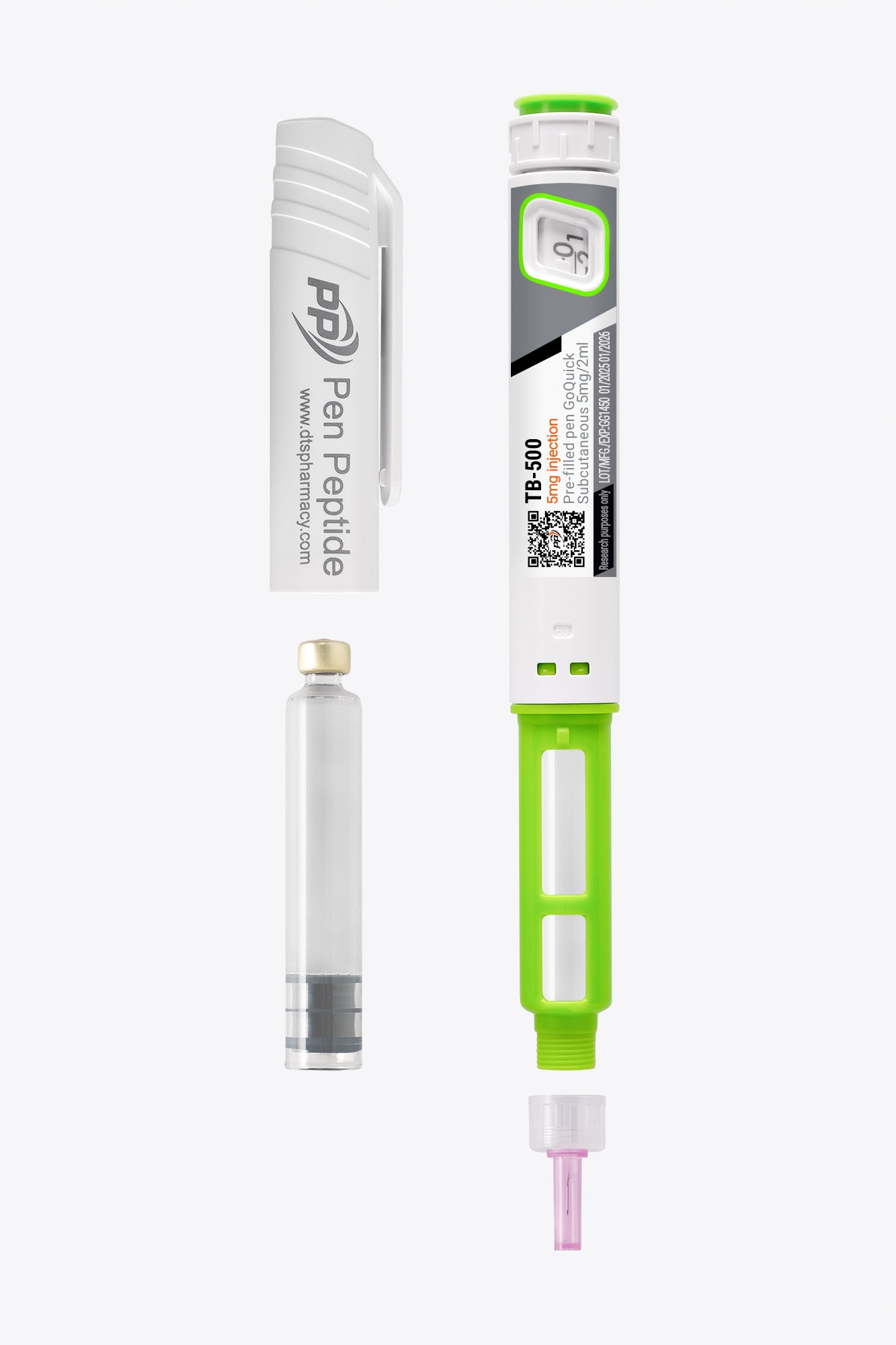 Peptyd TB 500 (Thymosin beta 4) w penie