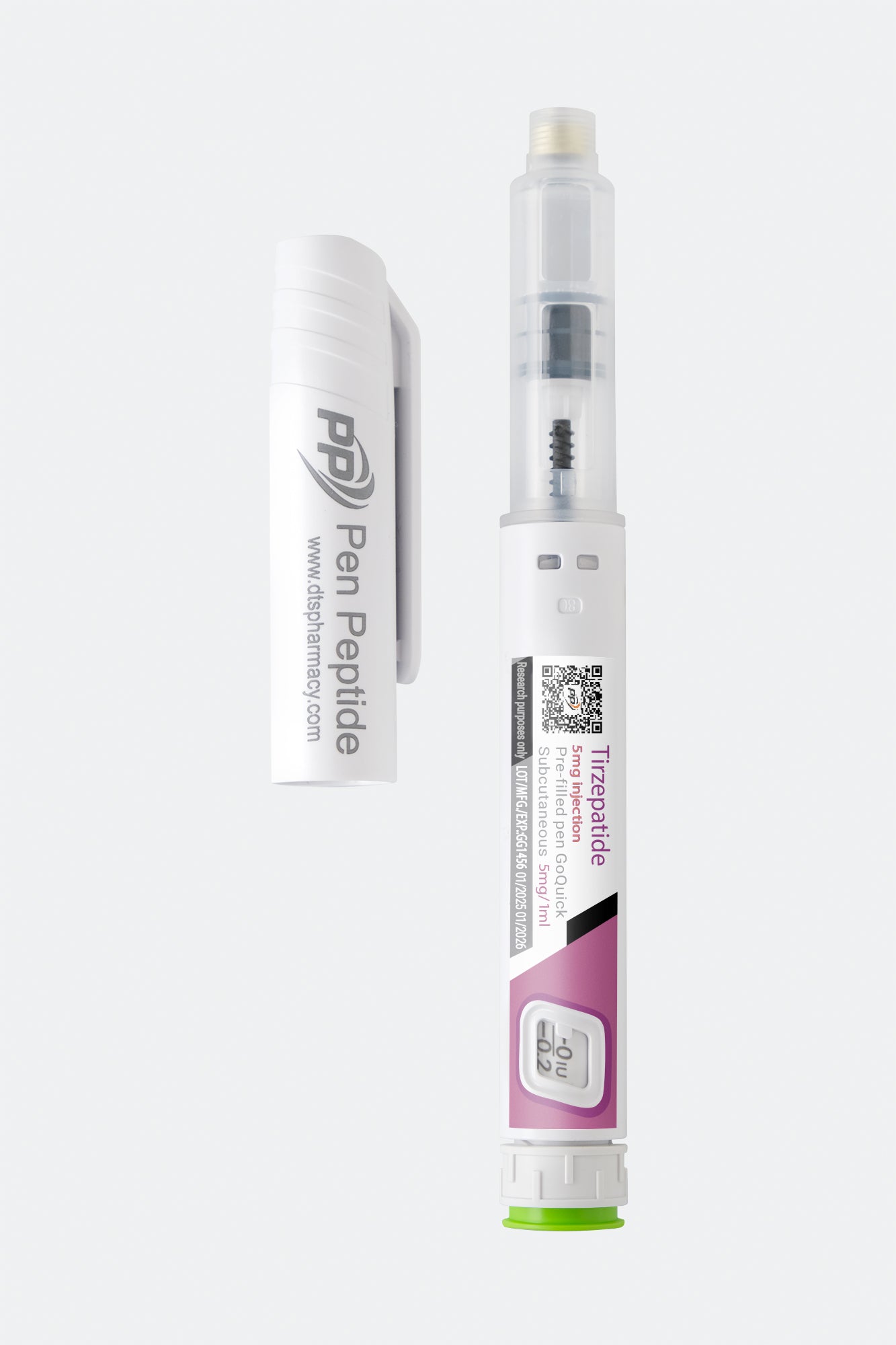 Peptyd Tirzepatide (Tirzepatyd) 5mg w penie