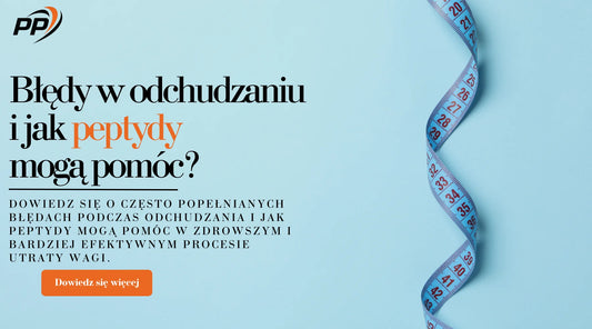 Błędy w odchudzaniu i jak peptydy mogą pomóc