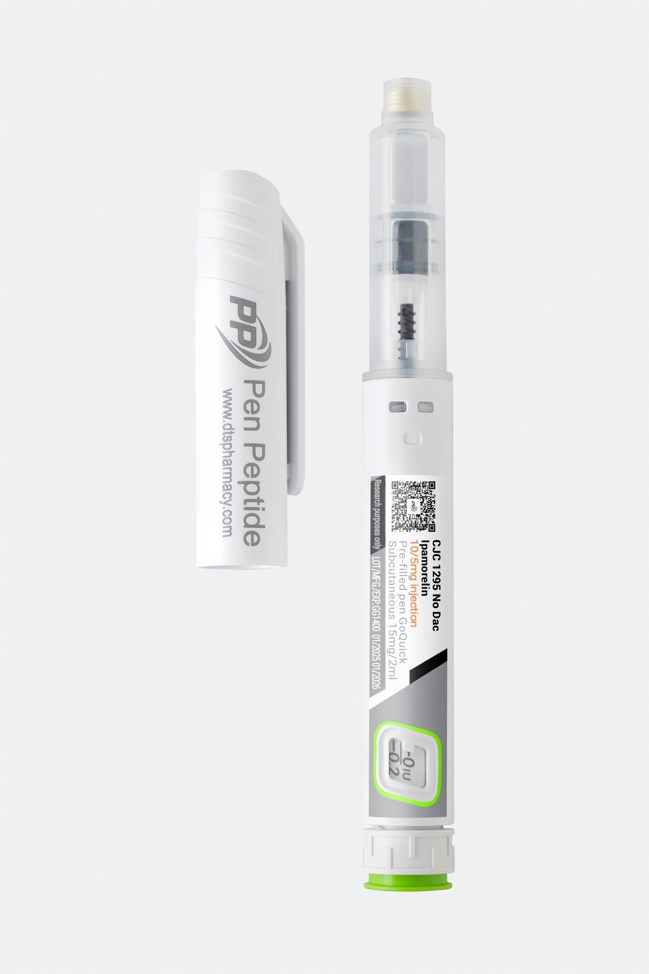 Peptyd CJC 1295 No Dac (5mg) + Ipamorelin (10mg) w penie