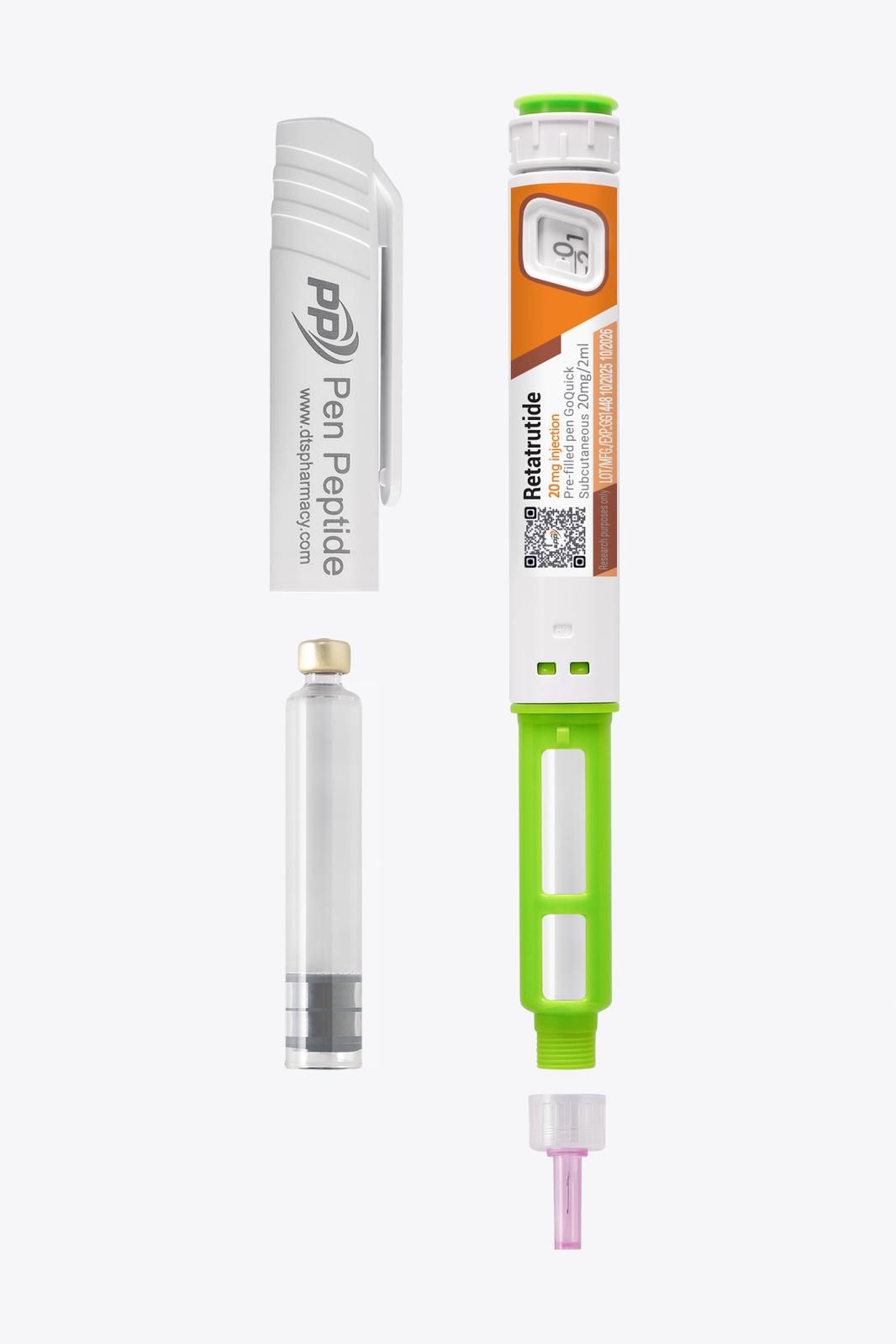Retatrutide 20 mg w penie